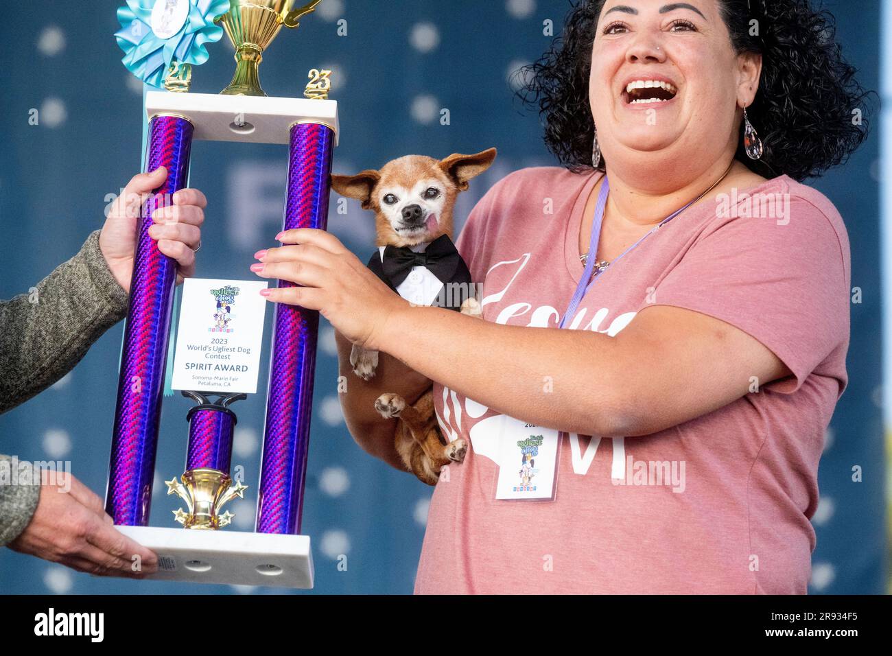 Harold Bartholomew And Owner Sabrina Impelido Celebrate As The harold-bartholomew-and-owner-sabrina-impelido-celebrate-as-the