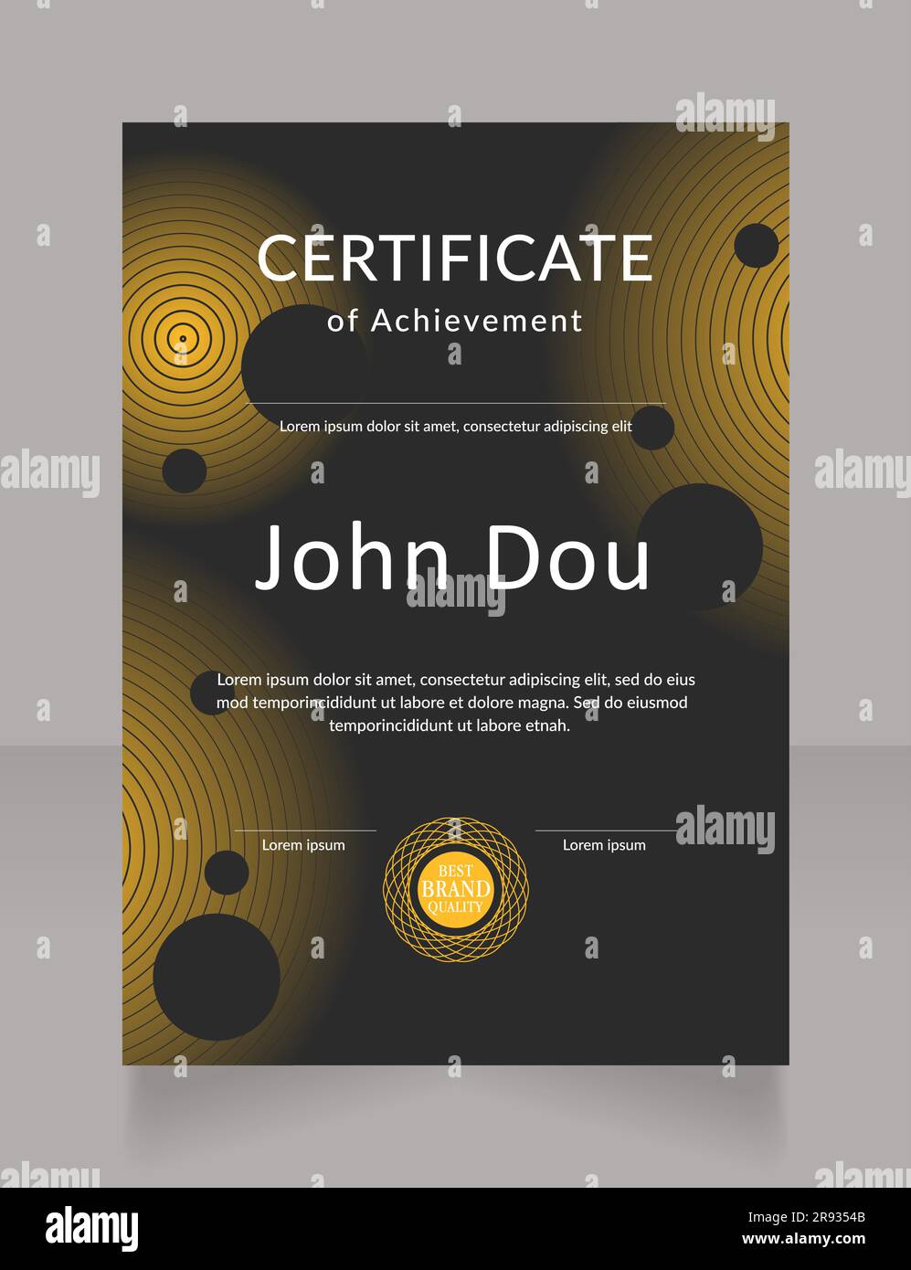 Technology achievement certificate design template Stock Vector Image Technology achievement certificate design template Stock Vector Image