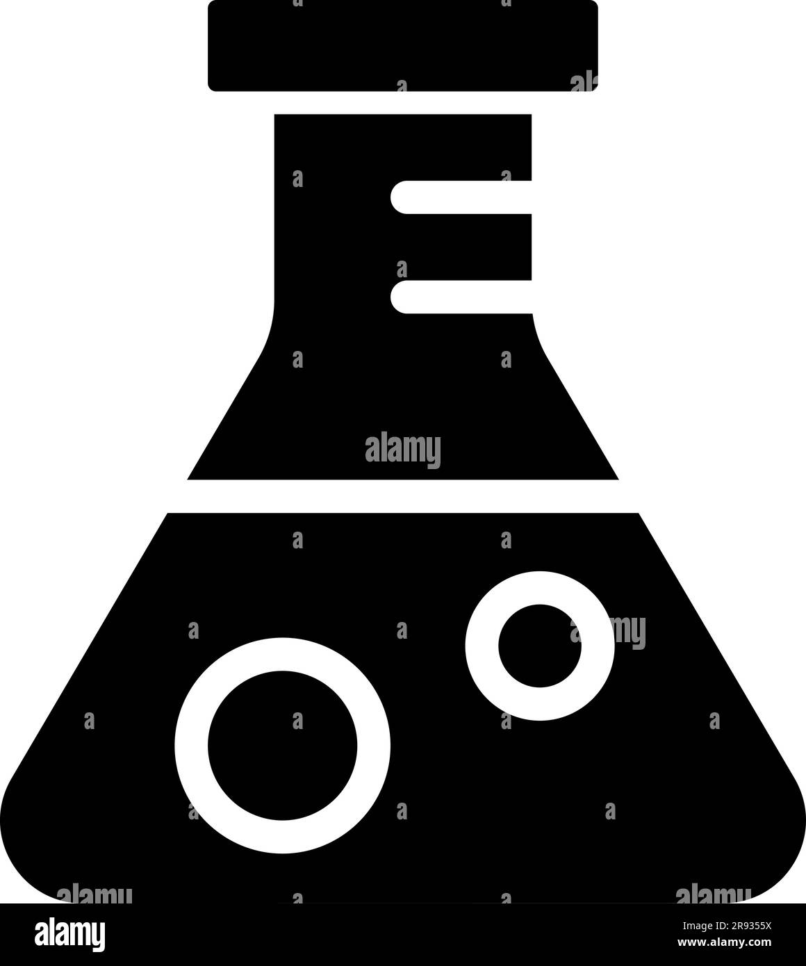 Conical flask Stock Vector Images Alamy