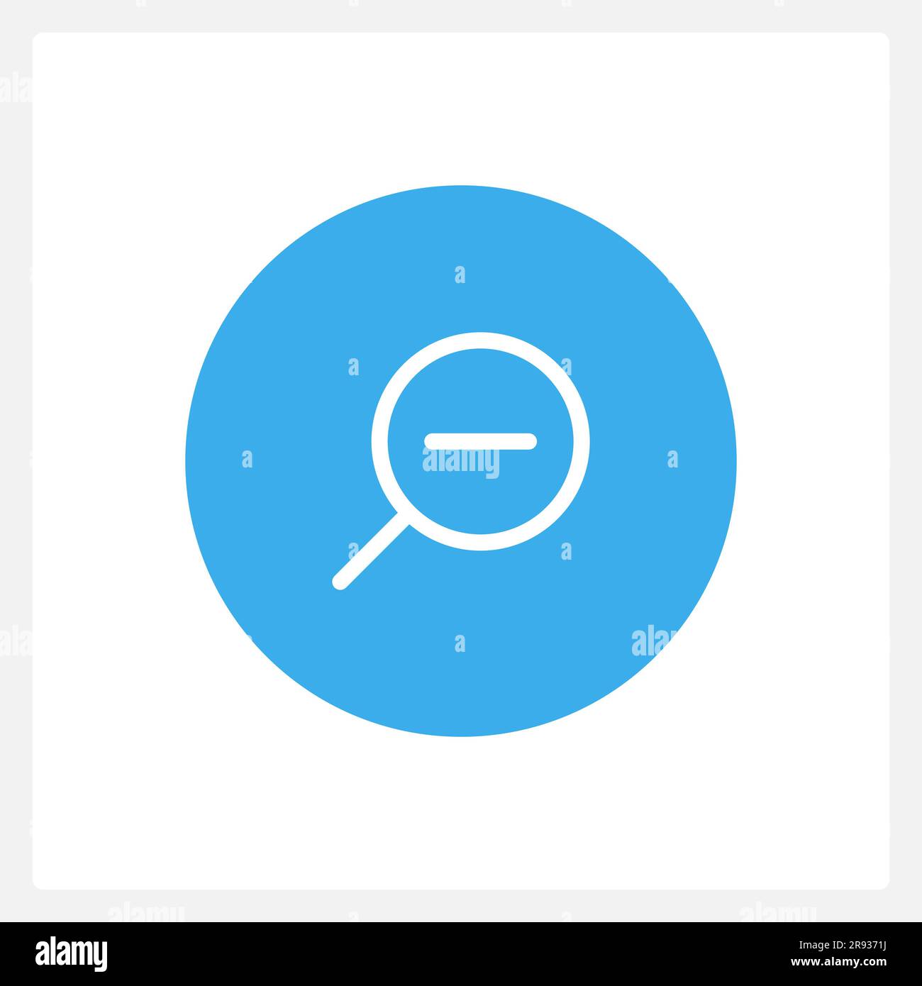 Active zoom out button UI element template Stock Vector Image & Art Alamy