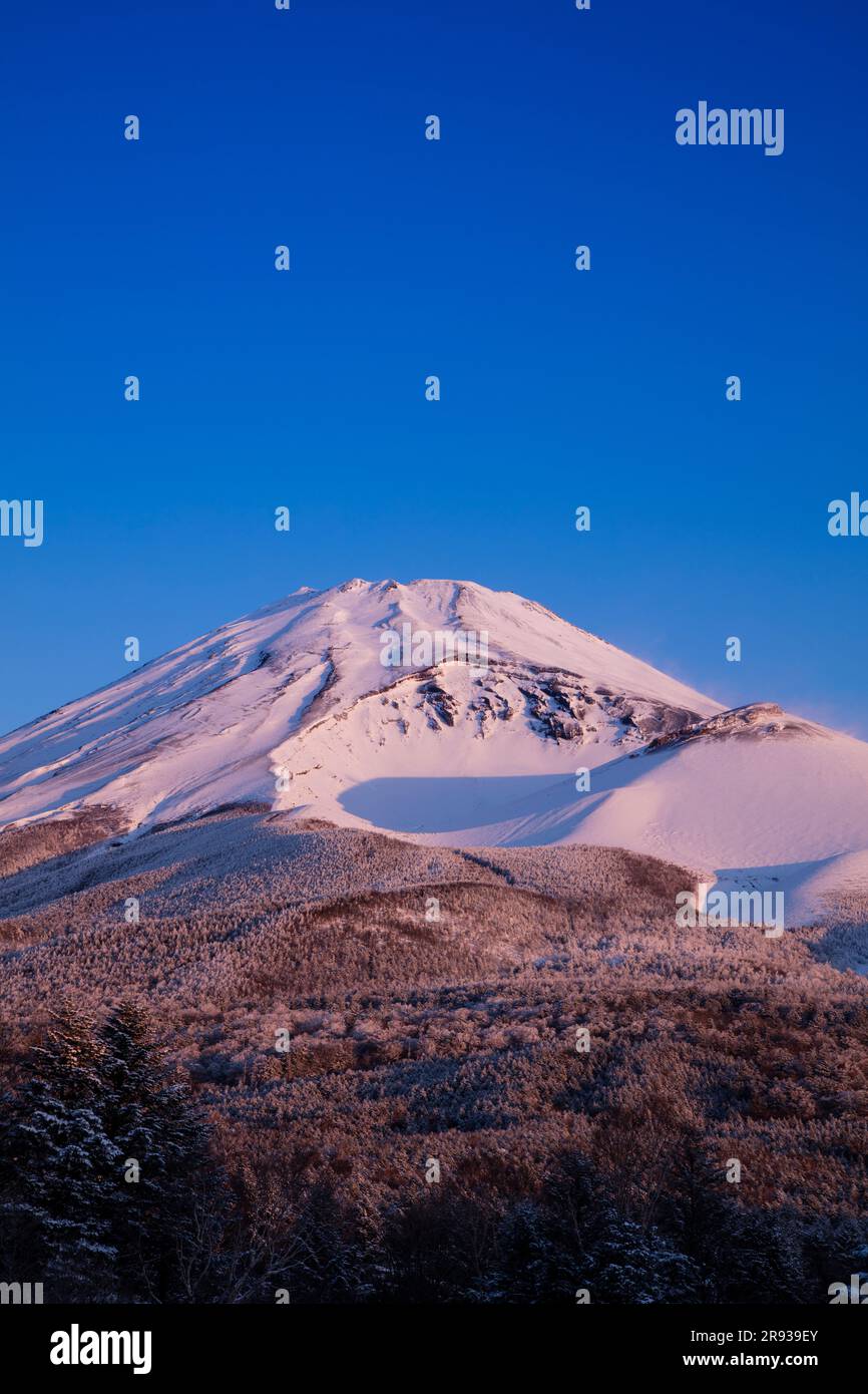 Mt Fuji Sunrise Stock Photo Alamy