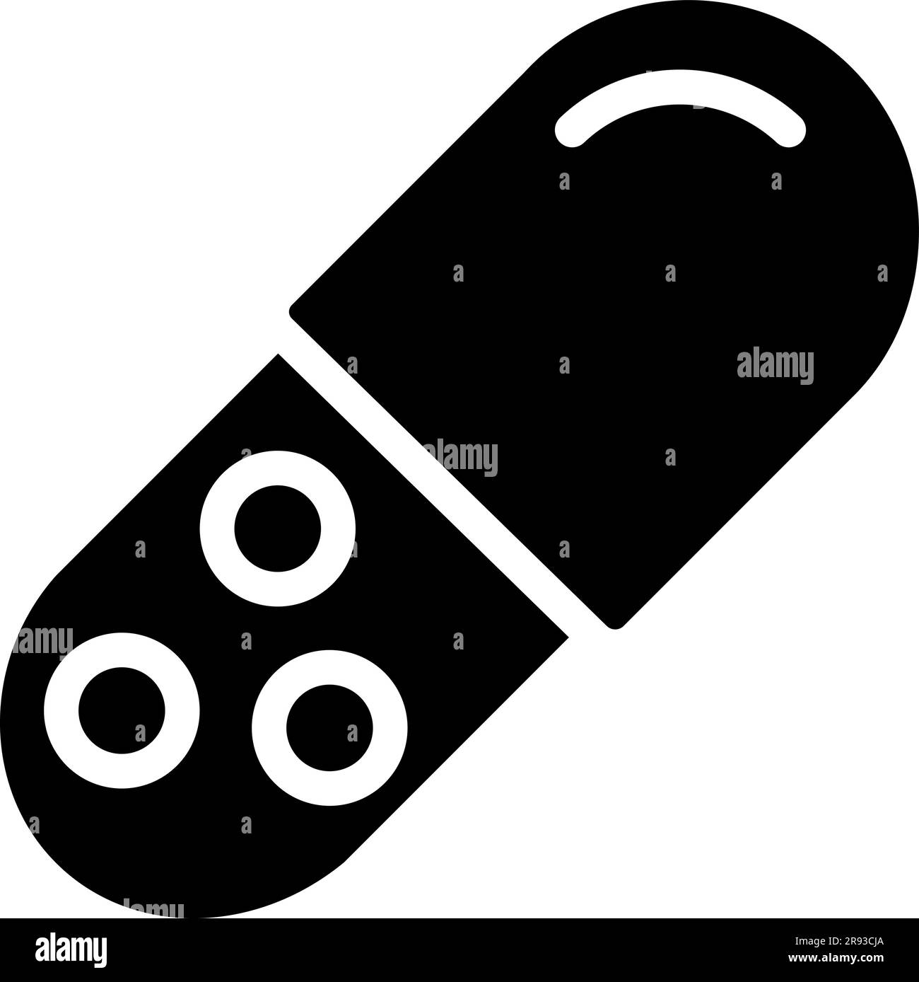 Drug capsule clipart Black and White Stock Photos & Images - Alamy