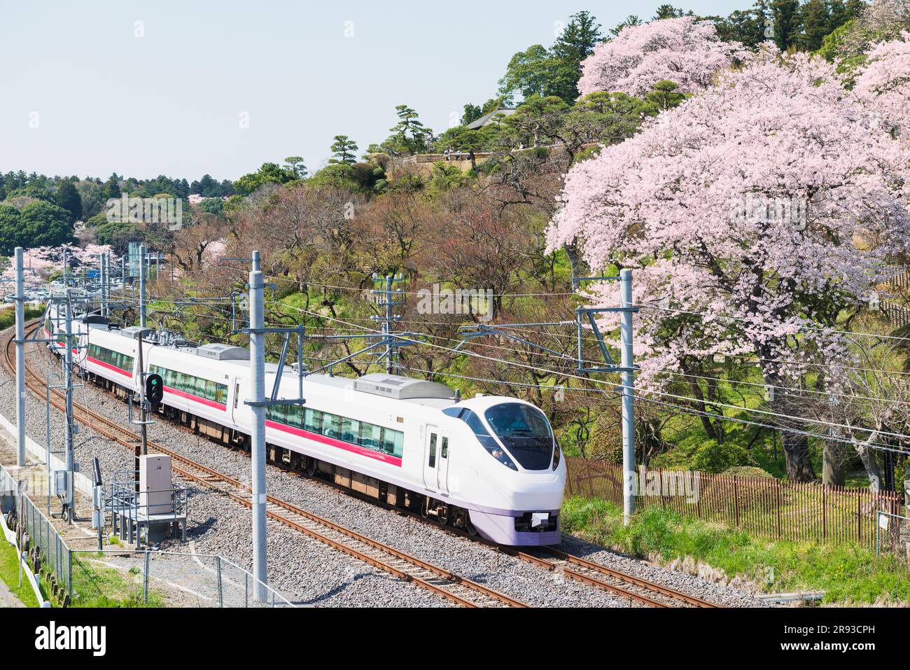 Joban Line Limited Express Stock Photo