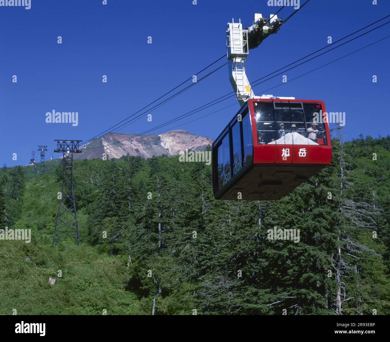 Asahi Dake ropeway Stock Photo - Alamy