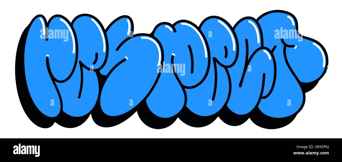 Premium Vector  The inscription toxic in the style of graffiti