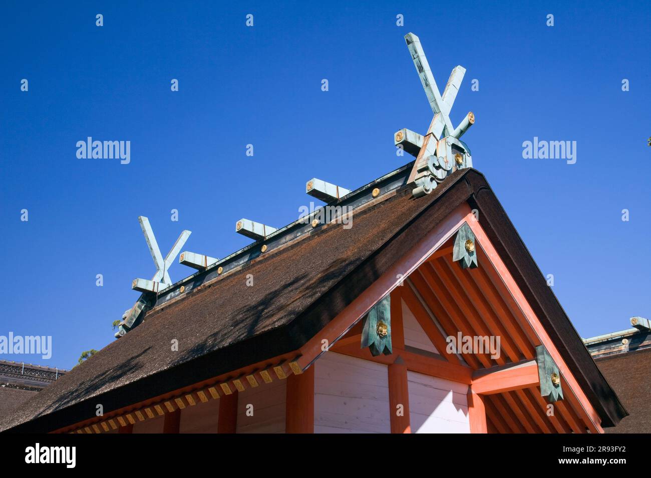 Sumiyoshizukuri Sumiyoshitaisha Hongu Stock Photo Alamy