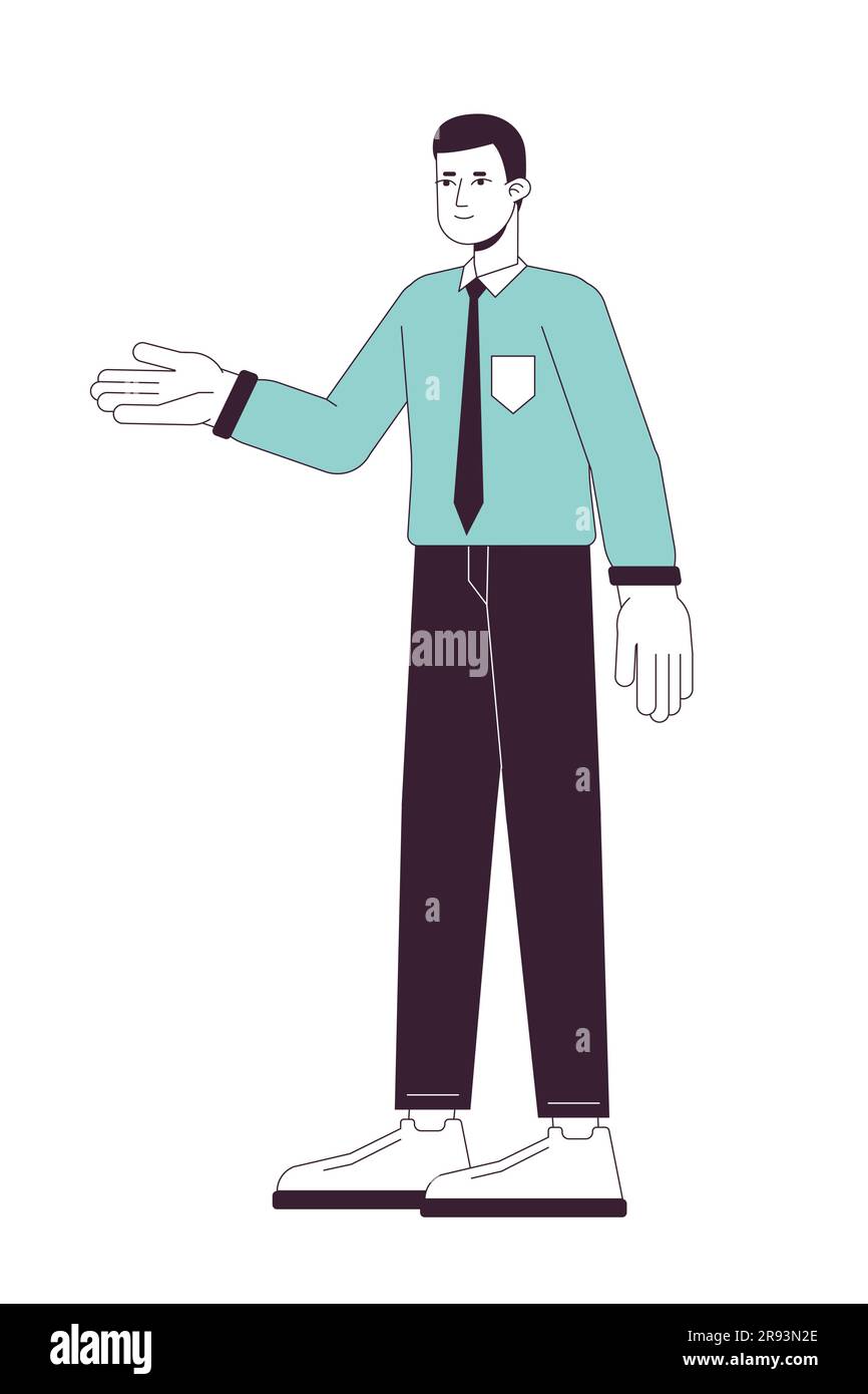 Salesperson presenting Stock Vector Images - Alamy