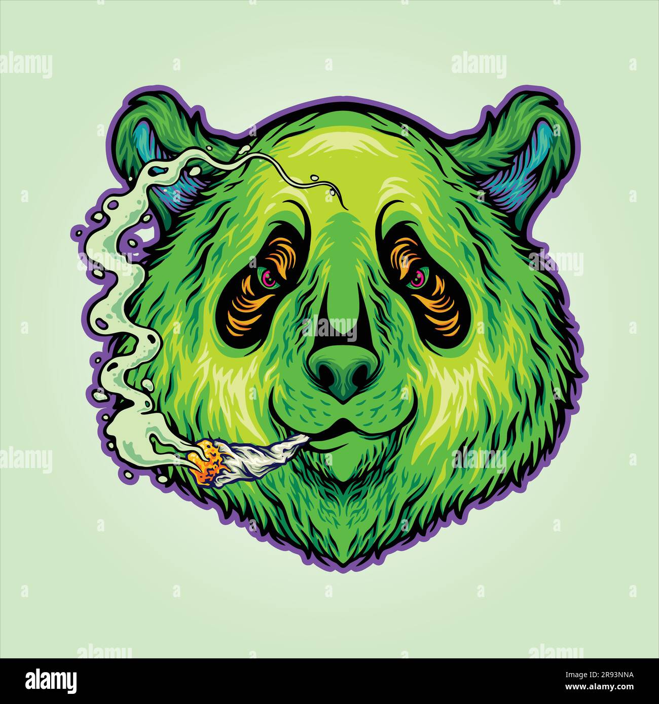 Pandapuffsillustration hi-res stock photography and images - Alamy