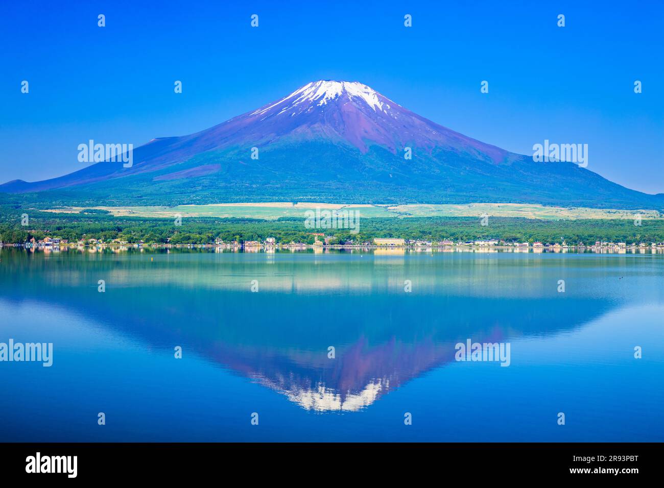 Upside Down Fuji at Yamanakako Stock Photo - Alamy