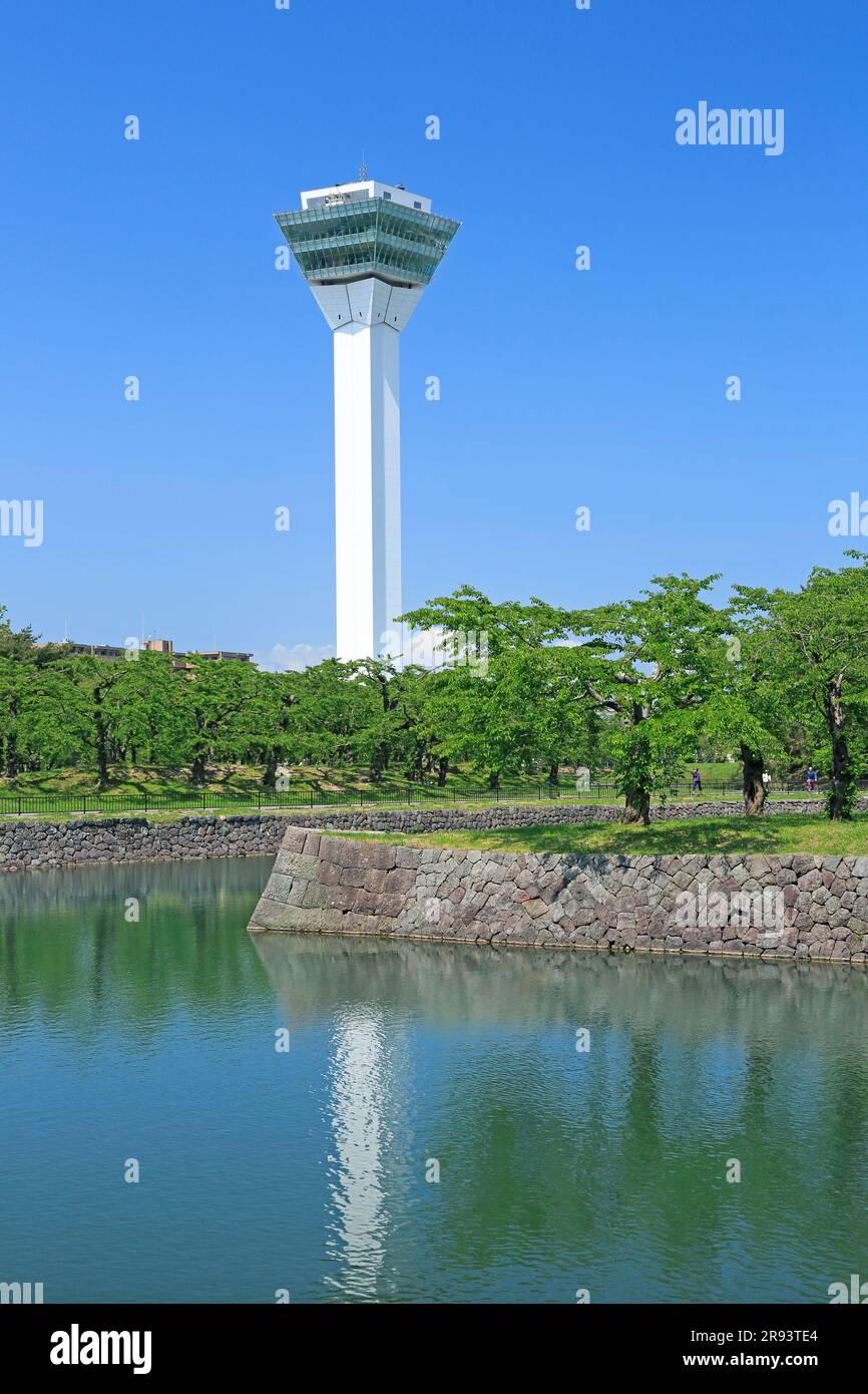 Goryokaku Goryokaku Park and Tower Stock Photo Alamy