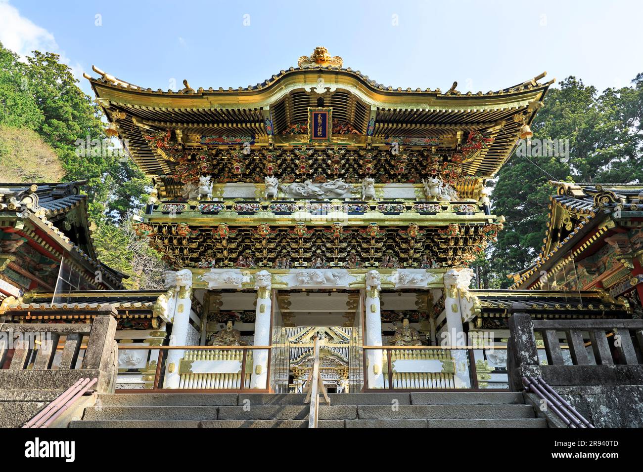 Yomeimon Gate of Nikko Toshogu Stock Photo - Alamy