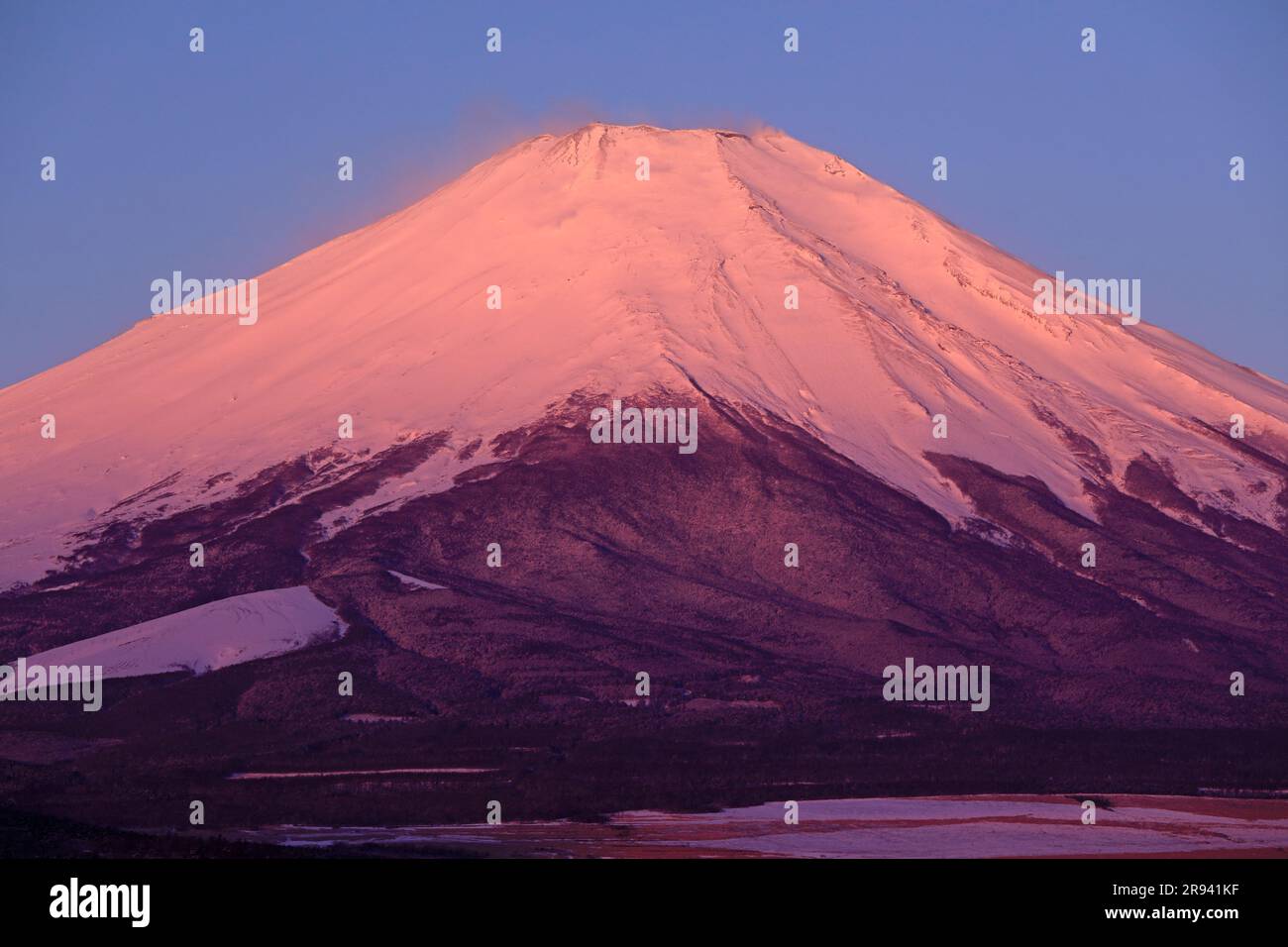 Mt Fuji Sunrise Stock Photo Alamy