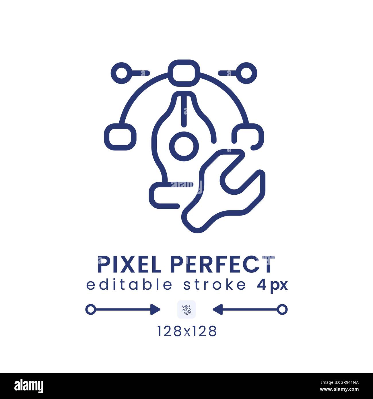 Tools logo design editable Stock Vector Images - Alamy