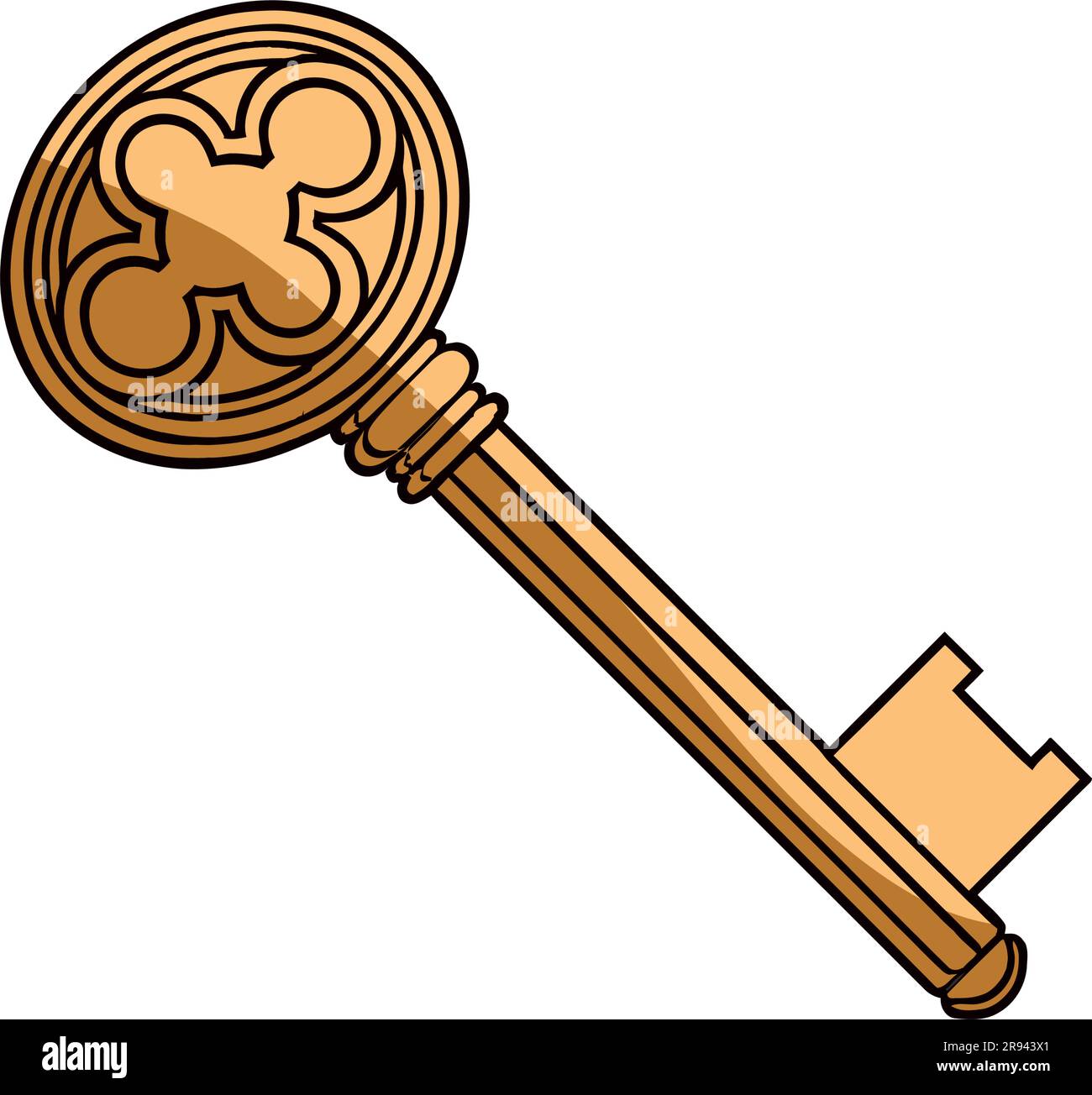 Gold Key Clipart