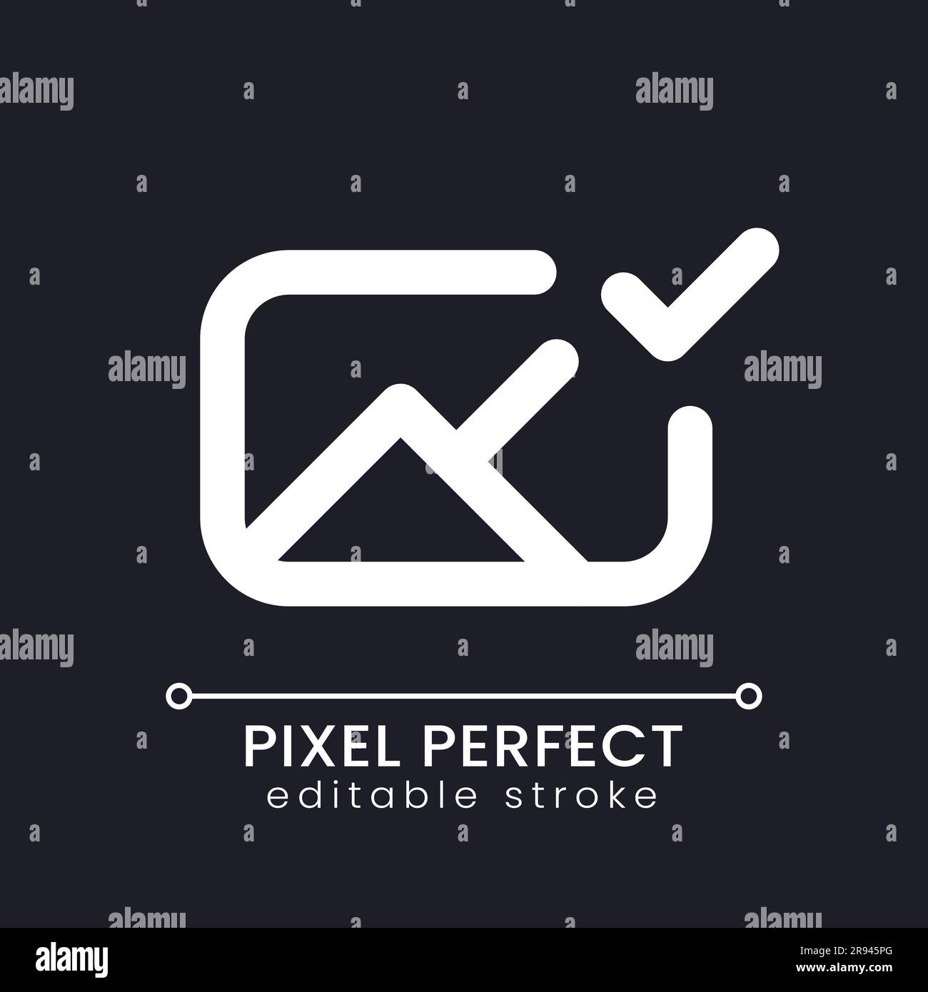 Applied photo file pixel perfect white linear ui icon for dark theme ...