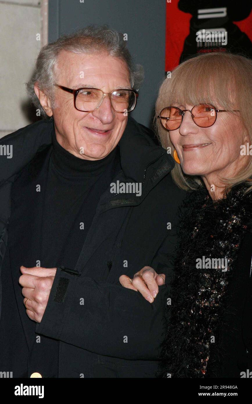 **FILE PHOTO** Sheldon Hamrick Has Passed Away. Sheldon Harnick and wife Margery Gray Harnick attend the opening night performance of the new production of 'Cyrano de Bergerac' at the Richard Rogers Theatre in New York City on November 1, 2007. Photo Credit: Henry McGee/MediaPunch Credit: MediaPunch Inc/Alamy Live News Stock Photo
