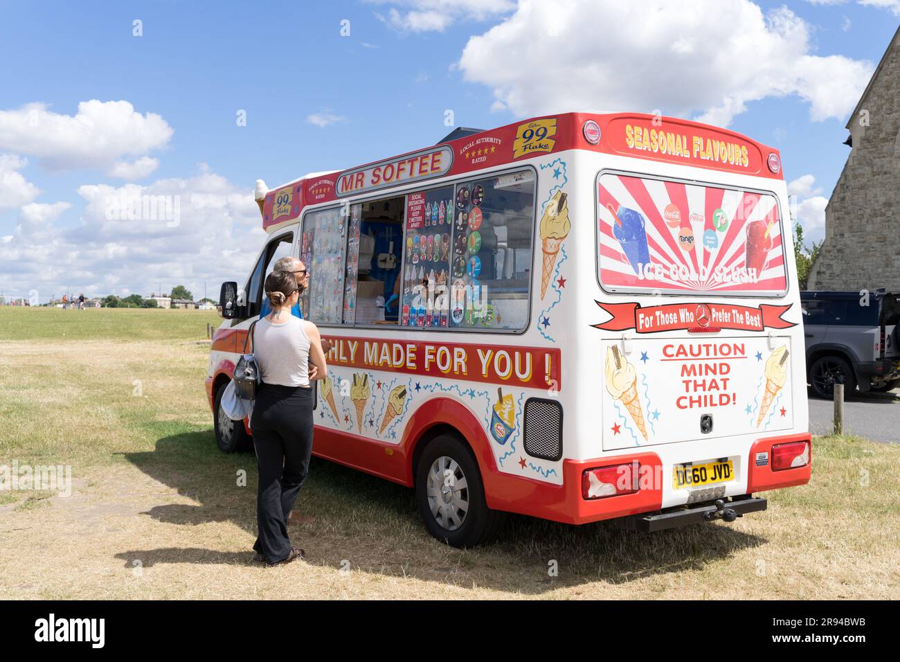 Mr softee van hi-res stock photography and images - Alamy