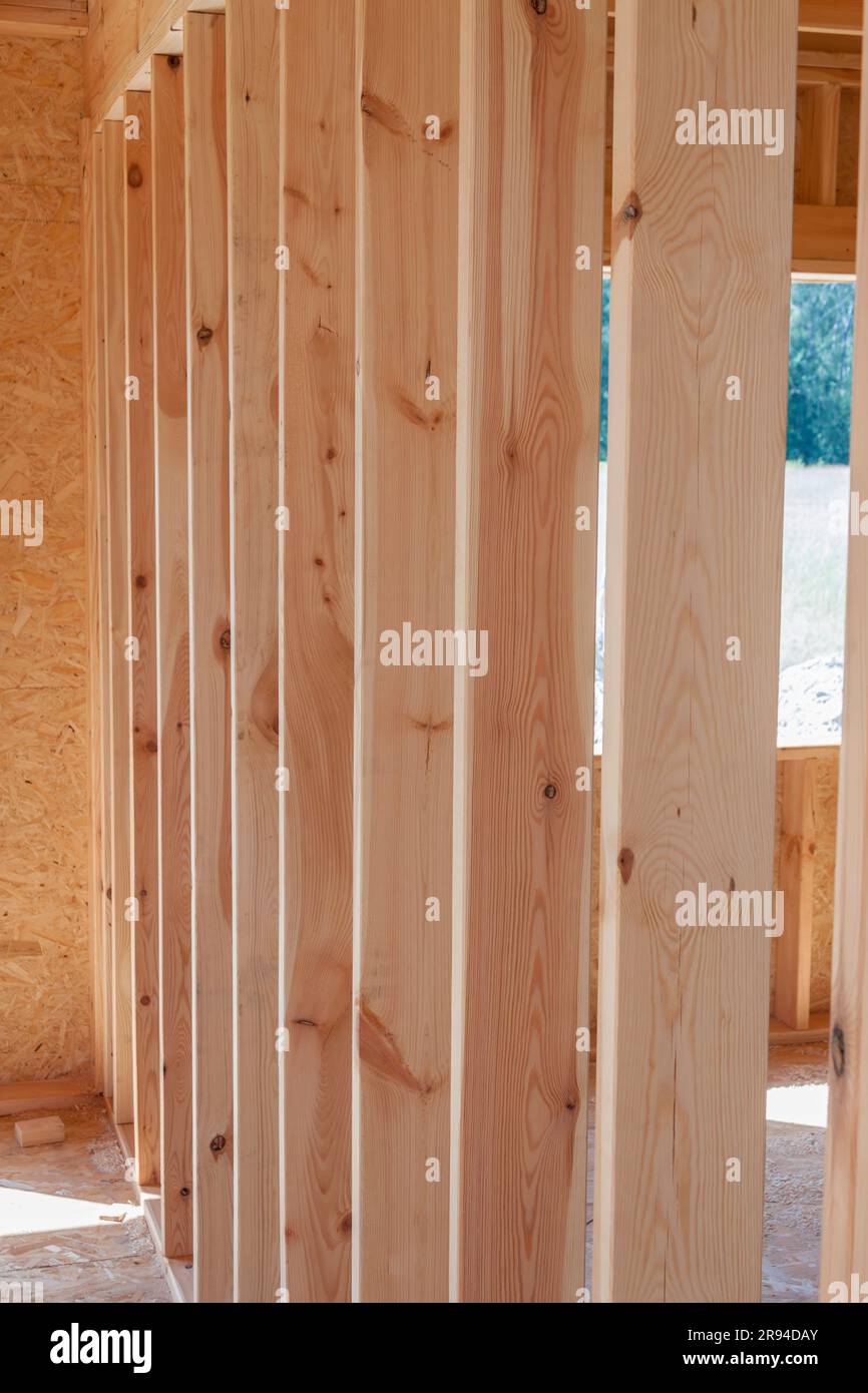 New framework house under construction Stock Photo Alamy