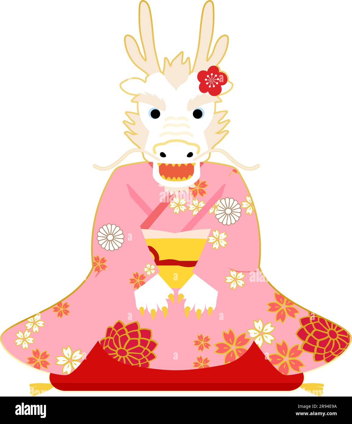 Seated dragon Cut Out Stock Images & Pictures Alamy
