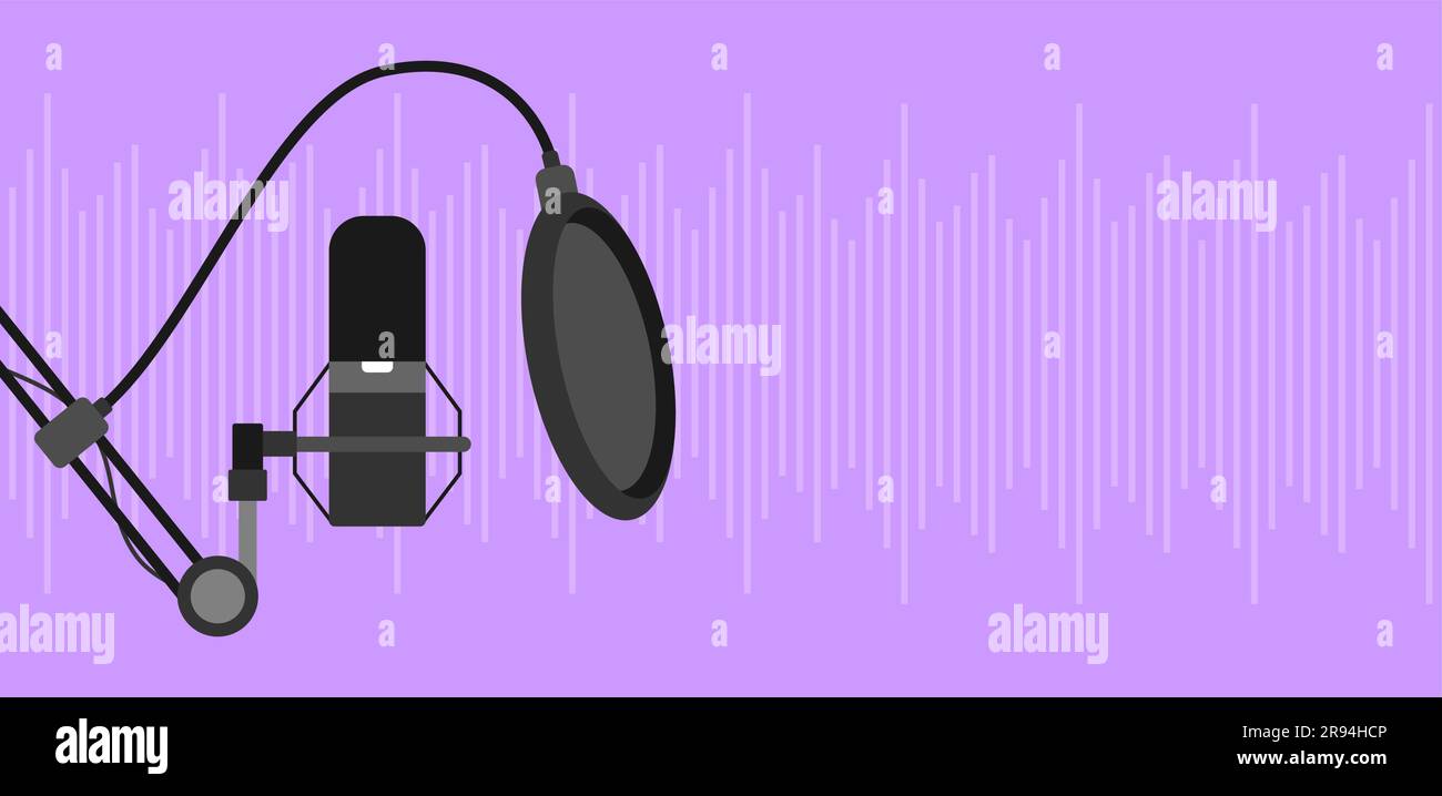 Radio studio Stock Vector Images Alamy