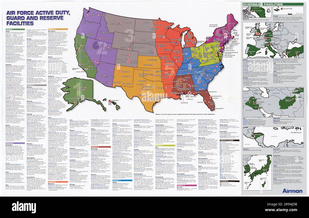 Air Force Active Duty, Guard and Reserve Facilities Airman Magazine