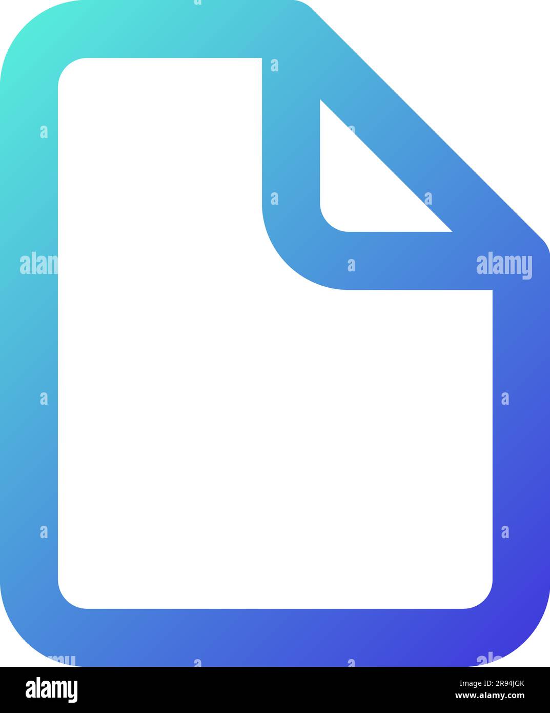 File pixel perfect gradient linear ui icon Stock Vector