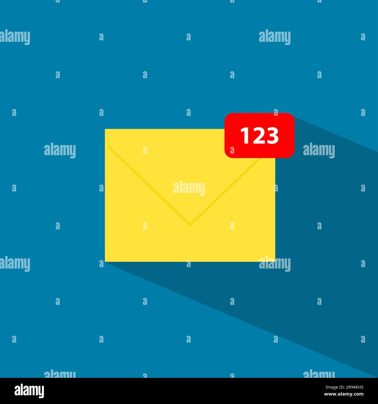 Single Mail stock Stock Vector