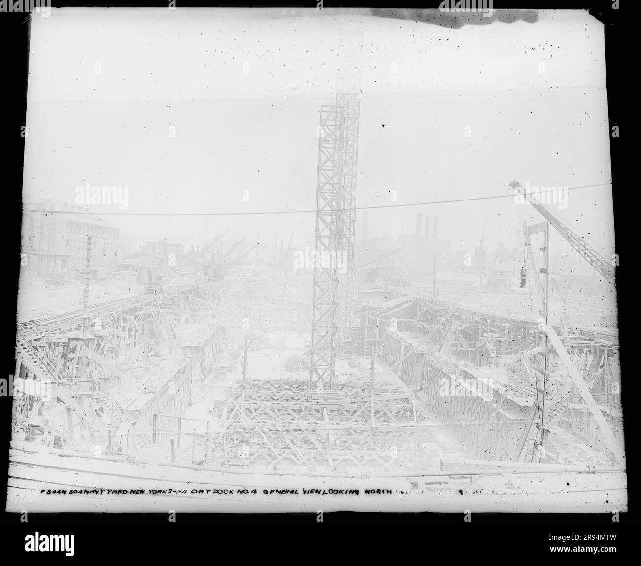 Dry Dock Number 4, General View, Looking North, The Holbrook Cabot and