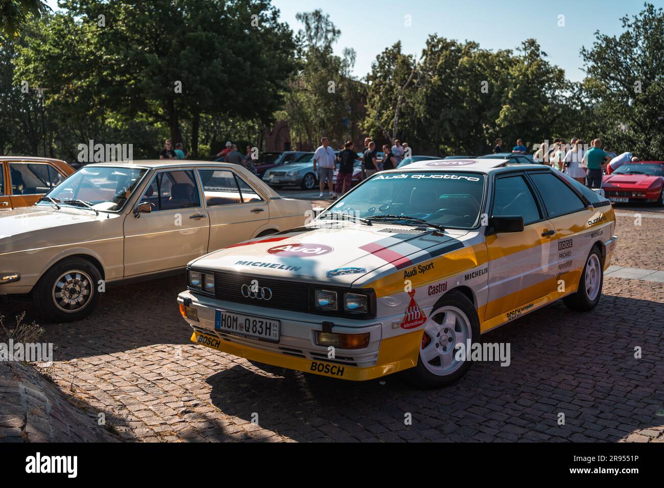 Kaiserslautern, Germany. 24th June, 2023. 1982 Audi Quattro at Willi