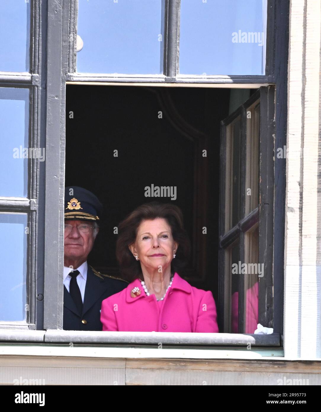 Queen Silvia and King Carl Gustaf take part in the celebration of 500 ...