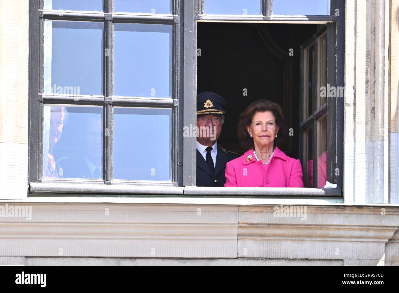 Queen Silvia and King Carl Gustaf take part in the celebration of 500 ...