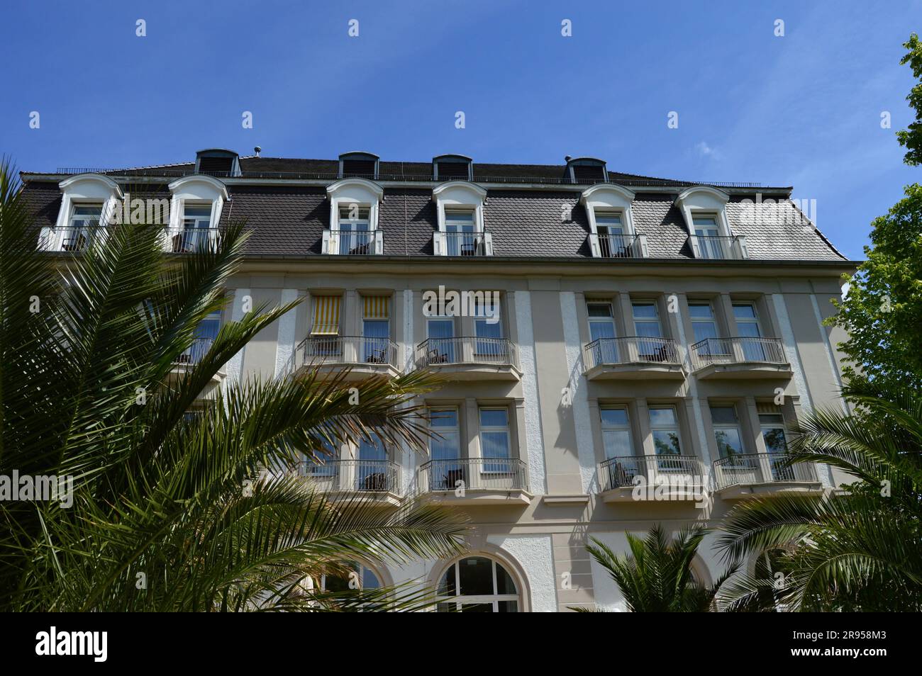 The spa hotel Steigenberger in Bad Pyrmont, Germany Stock Photo