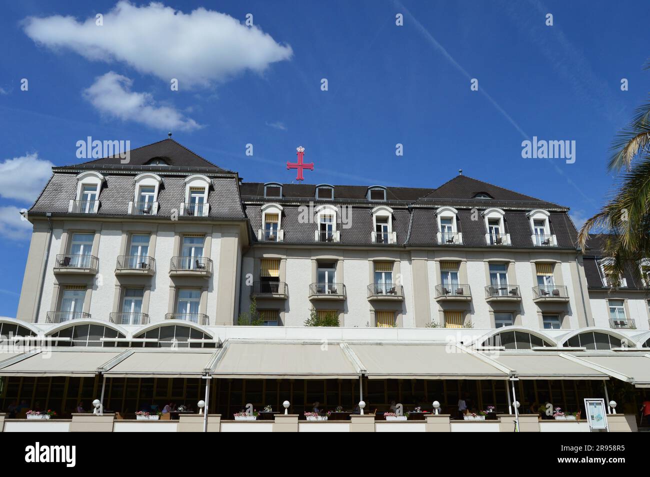 The spa hotel Steigenberger in Bad Pyrmont, Germany Stock Photo