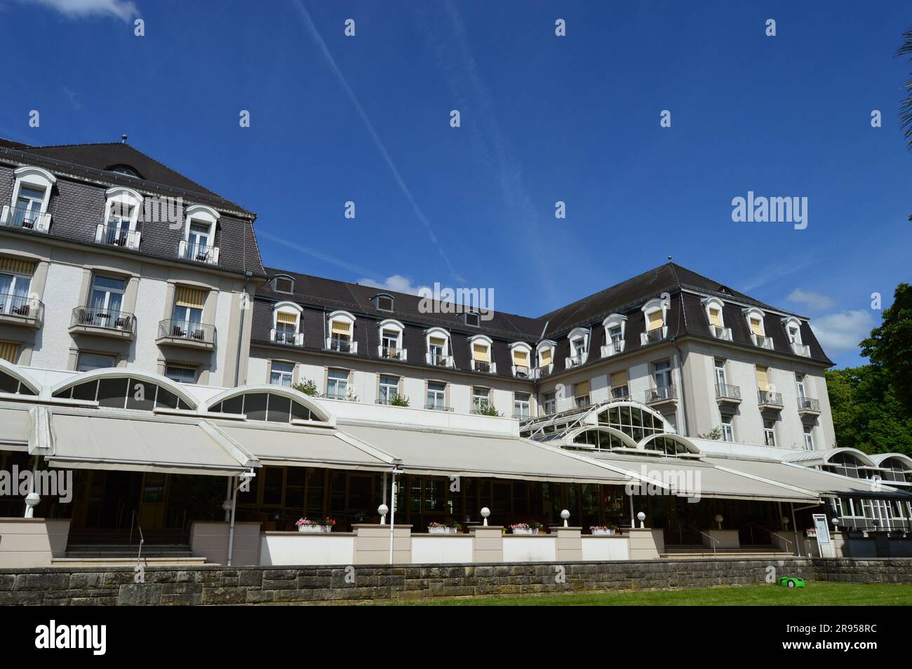 The spa hotel Steigenberger in Bad Pyrmont, Germany Stock Photo