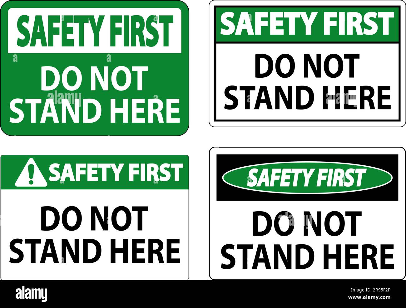 Police safety first Cut Out Stock Images & Pictures - Alamy