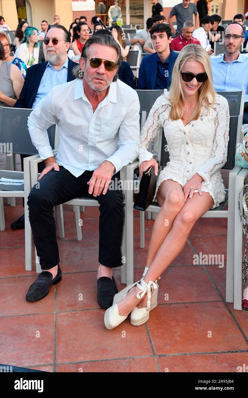 Pula : Filming Italy Sardinia Festival . Second evening. Pictured