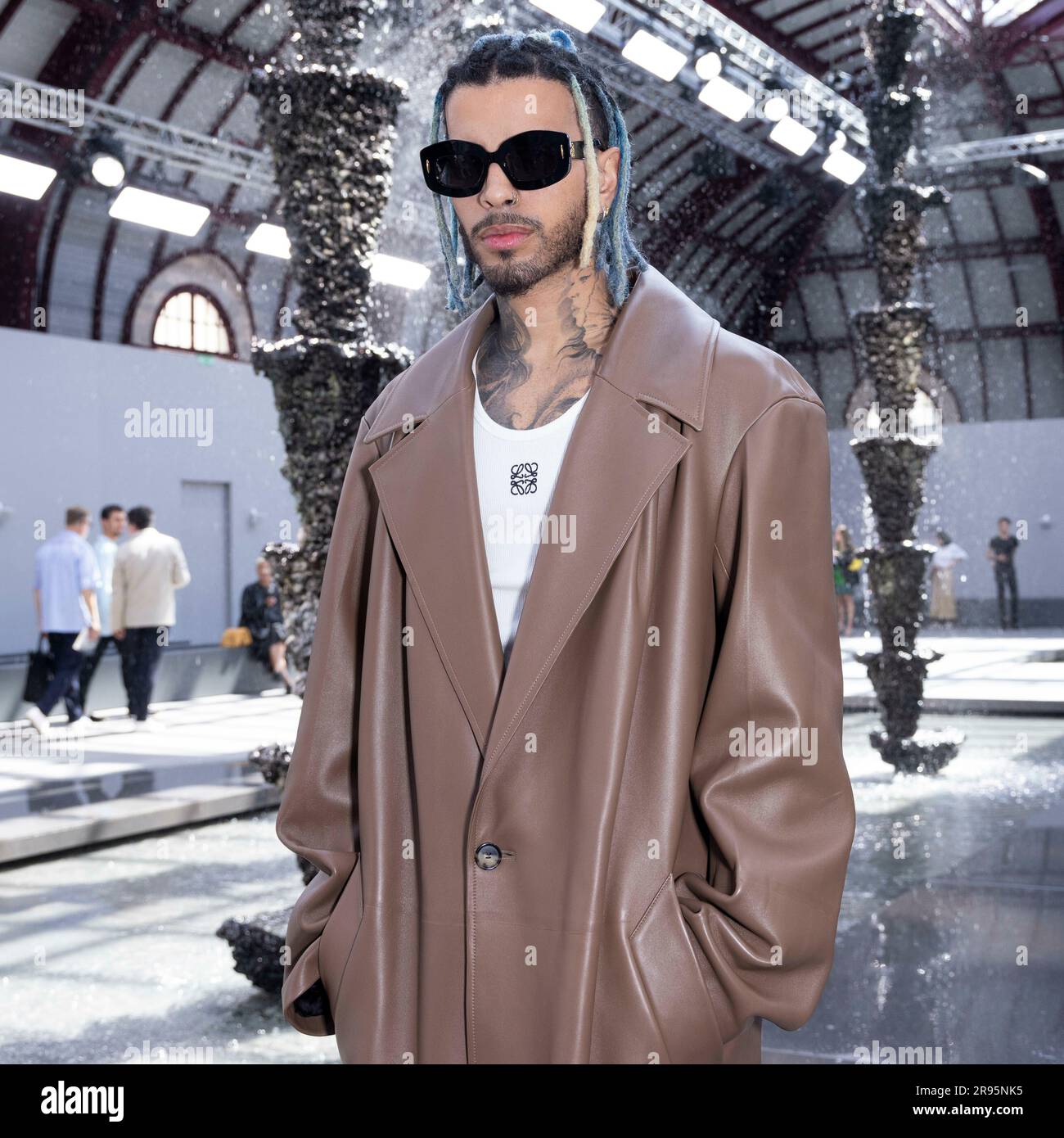 Paris, Frankreich. 24th June, 2023. Rauw Alejandro attends LOEWE Spring