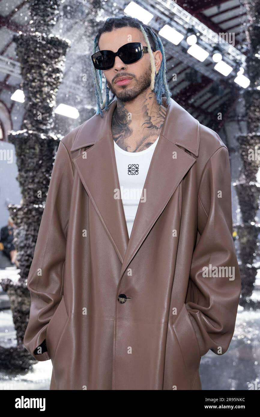 Paris, Frankreich. 24th June, 2023. Rauw Alejandro attends LOEWE Spring