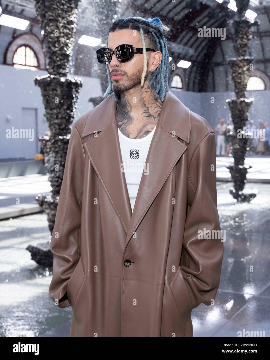 Paris, Frankreich. 24th June, 2023. Rauw Alejandro attends LOEWE Spring