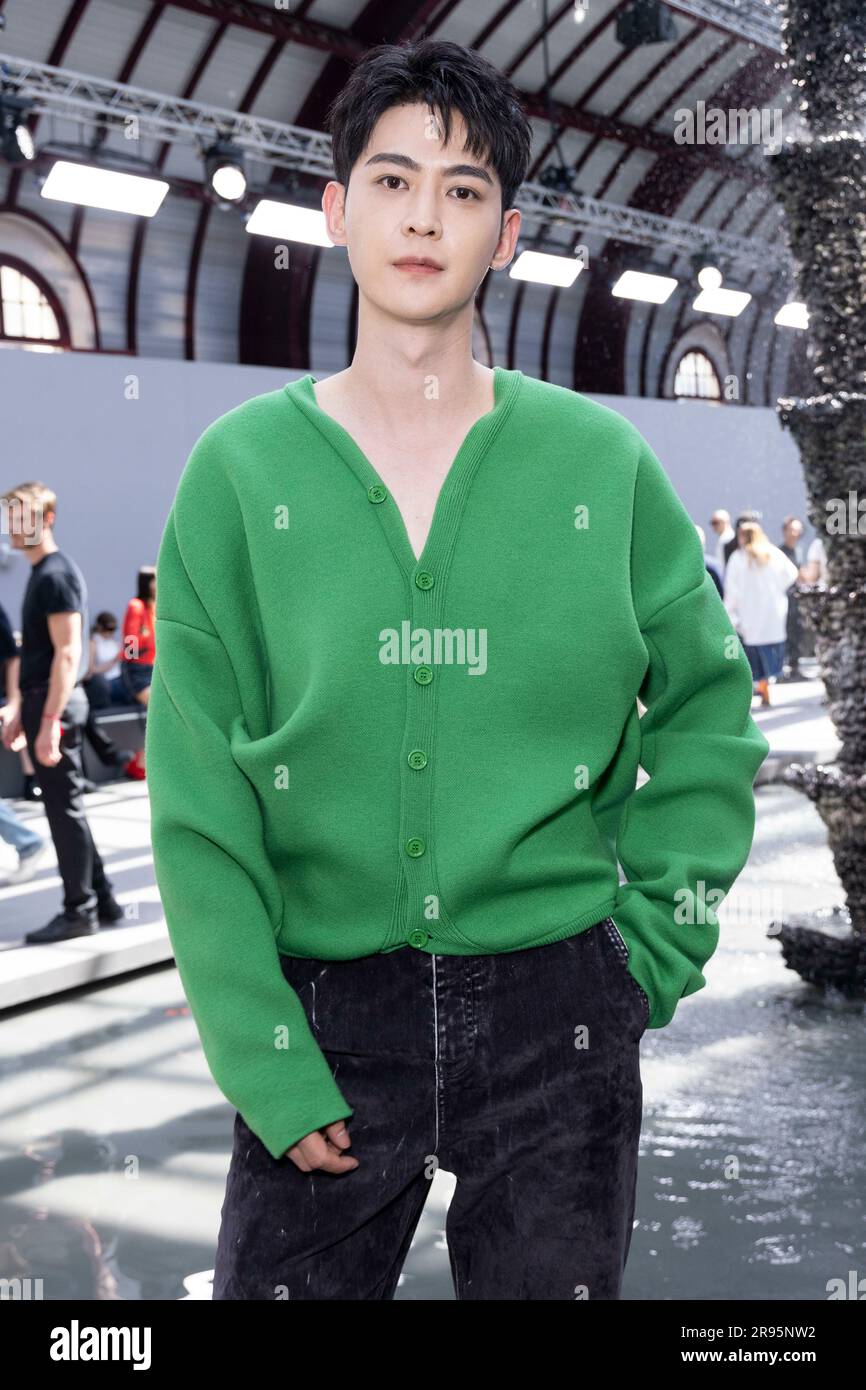 Paris, Frankreich. 24th June, 2023. Tang Xiaotian attendsLOEWE Spring ...