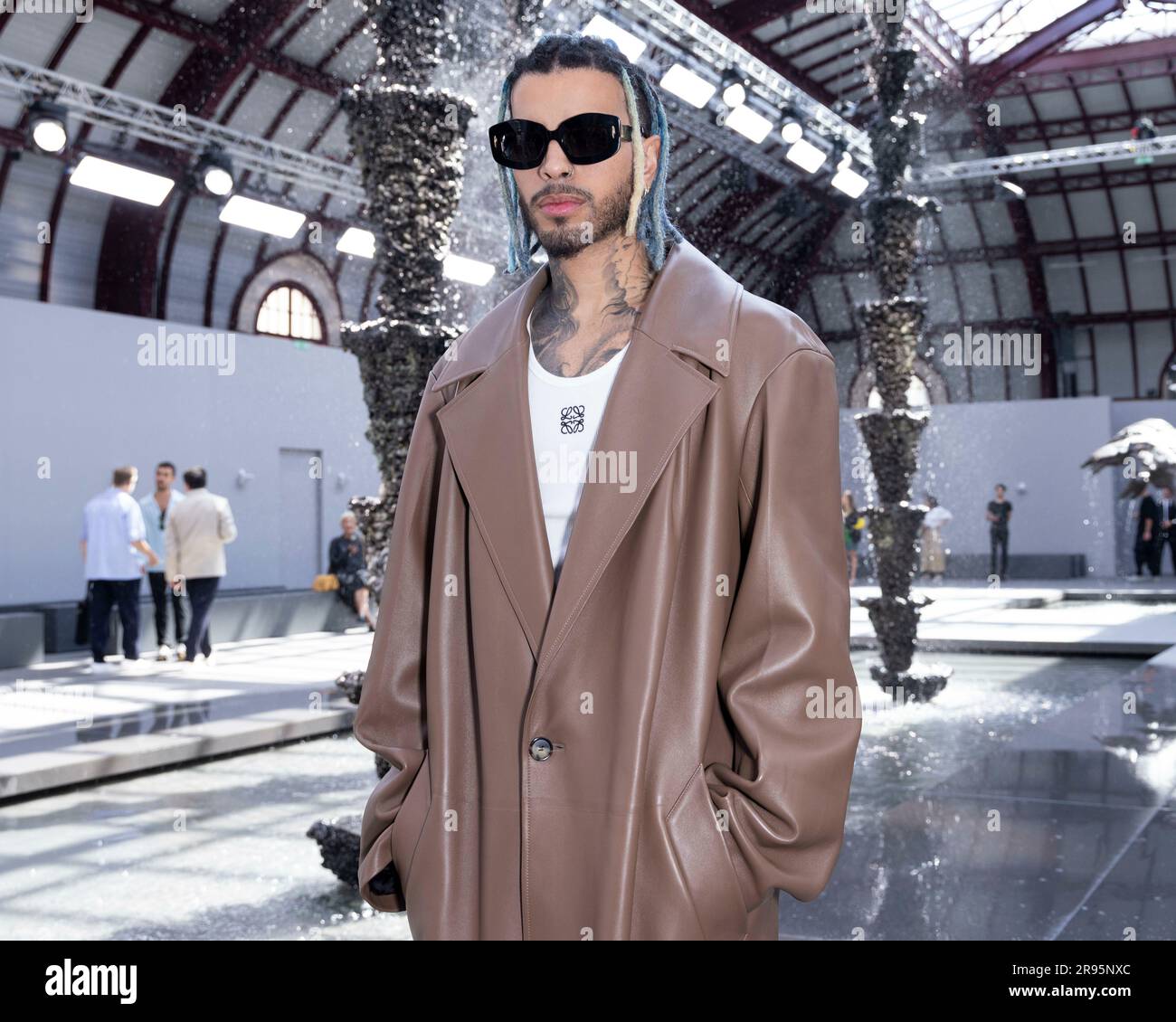 Paris, Frankreich. 24th June, 2023. Rauw Alejandro attends LOEWE Spring