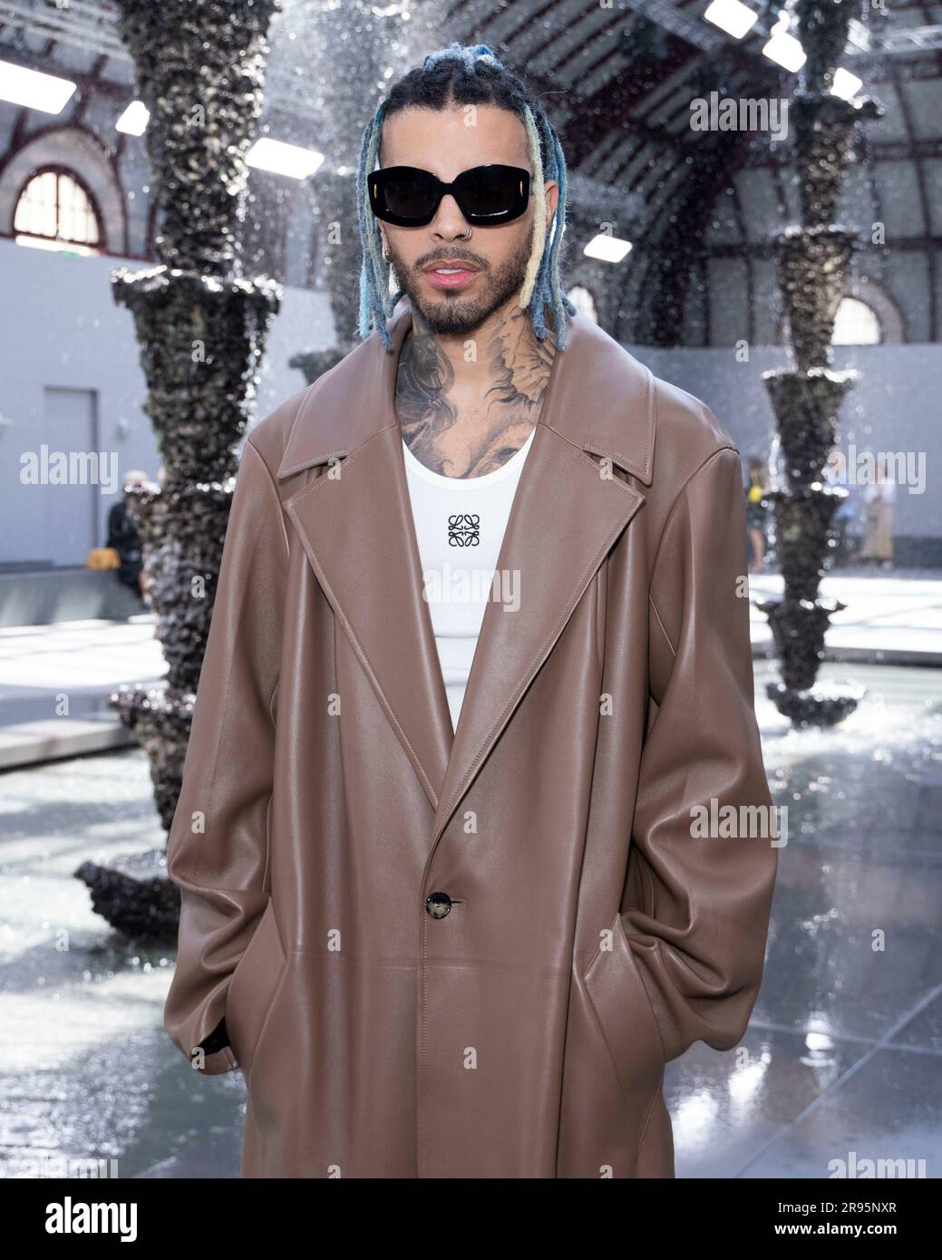 Paris, Frankreich. 24th June, 2023. Rauw Alejandro attends LOEWE Spring