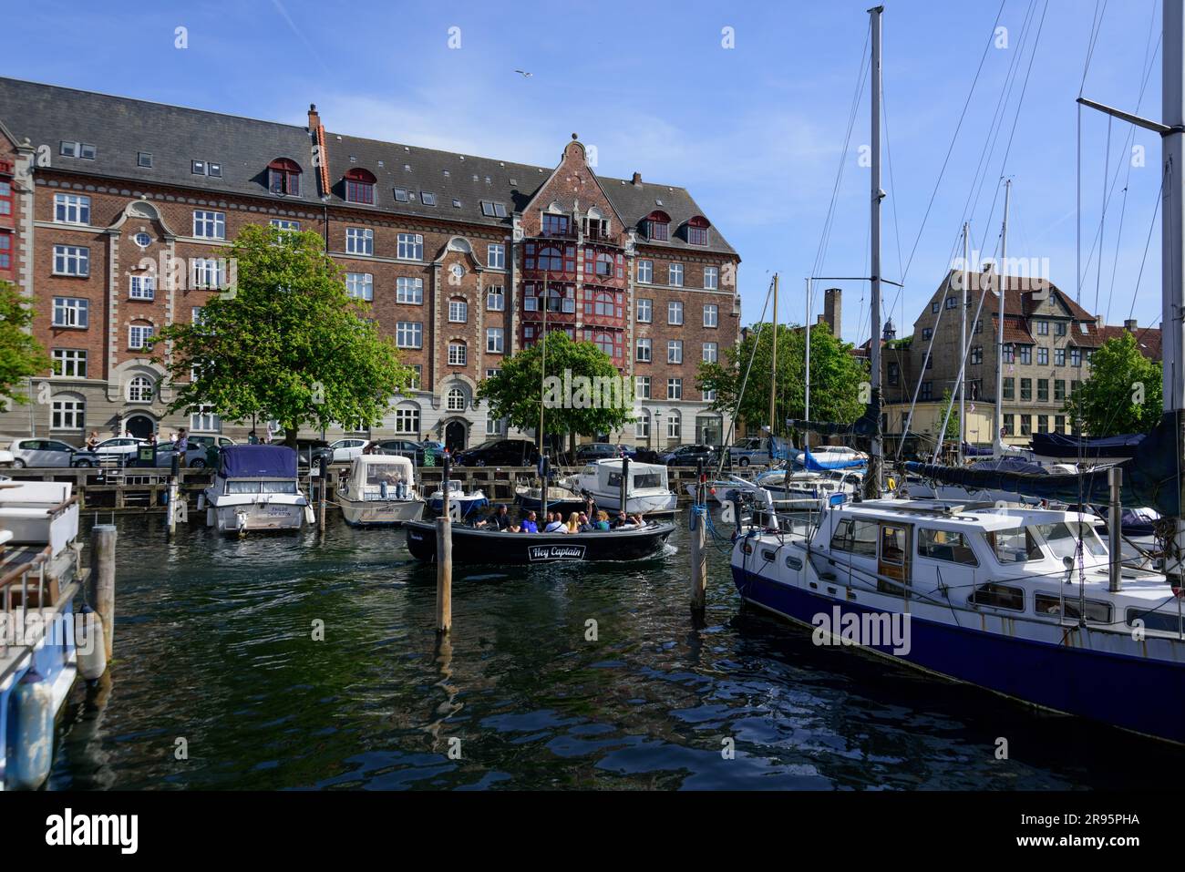Kopenhagen, Christianshavn, alte Hafenbecken // Copenhagen, Christianshavn, old Harbour Stock Photo