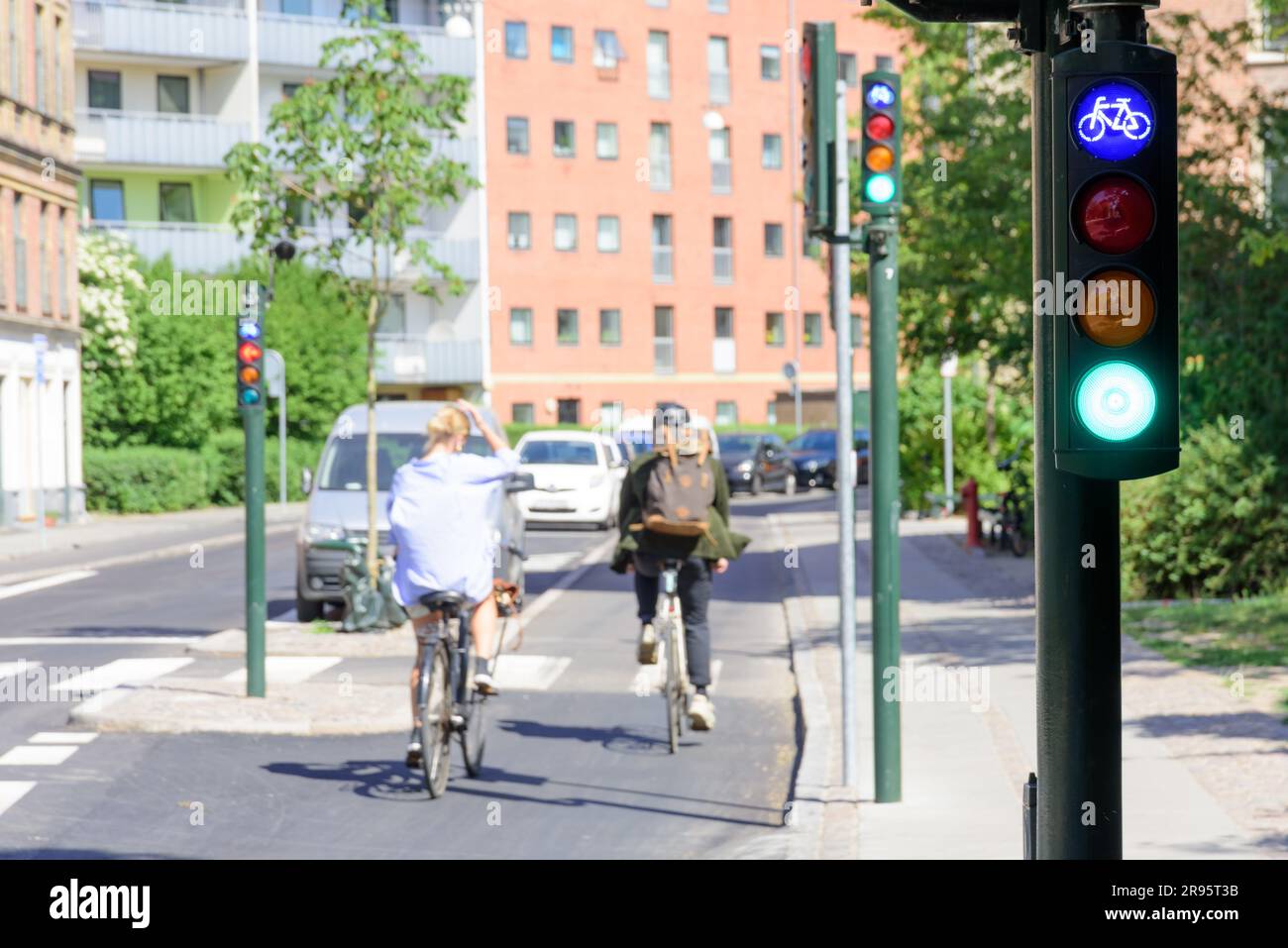 Kopenhagen, Fahrradinfrastruktur, Fahrradampel // Copenhagen, Bicycle
