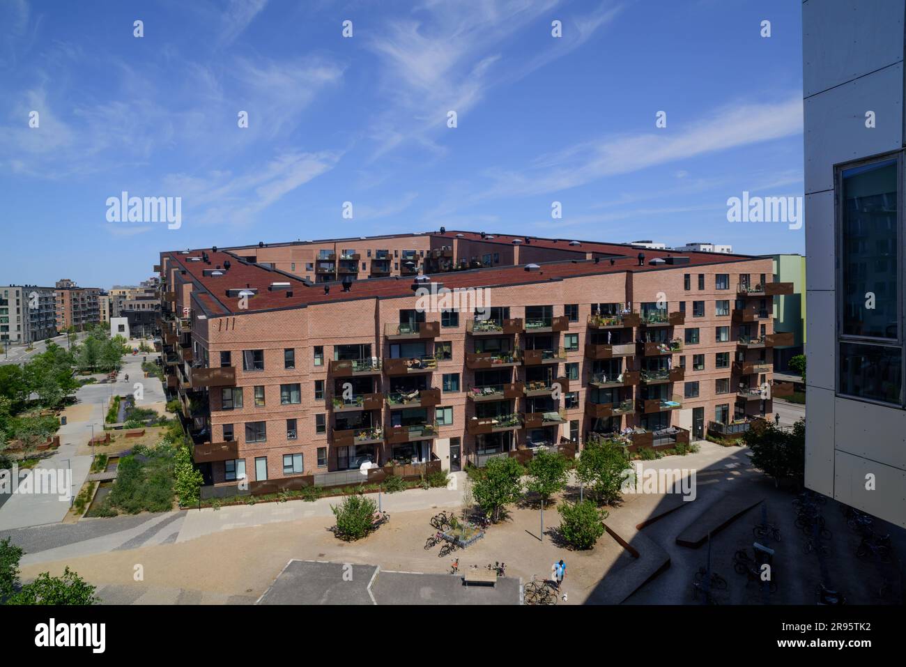Kopenhagen, Stadtentwicklungsgebiet Ørestad // Copenhagen, City ...