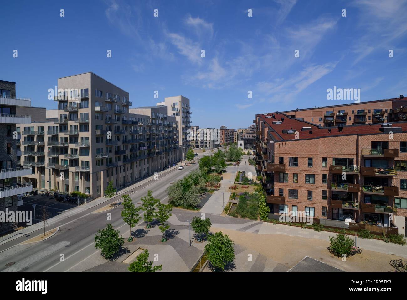 Kopenhagen, Stadtentwicklungsgebiet Ørestad // Copenhagen, City ...