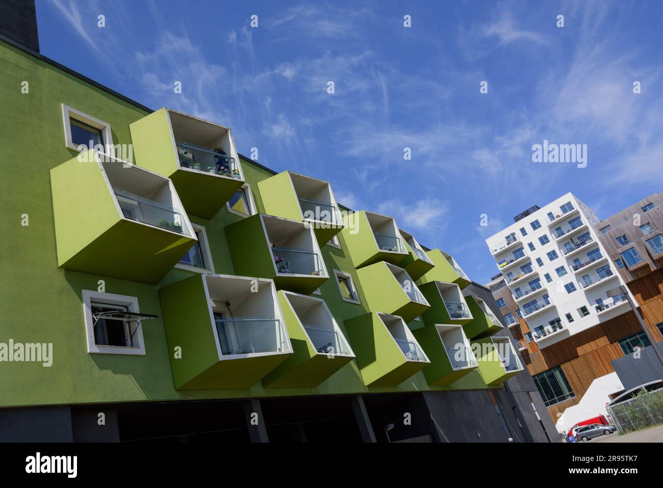 Kopenhagen, Stadtentwicklungsgebiet Ørestad, Seniorenwohnhaus, JJW ...