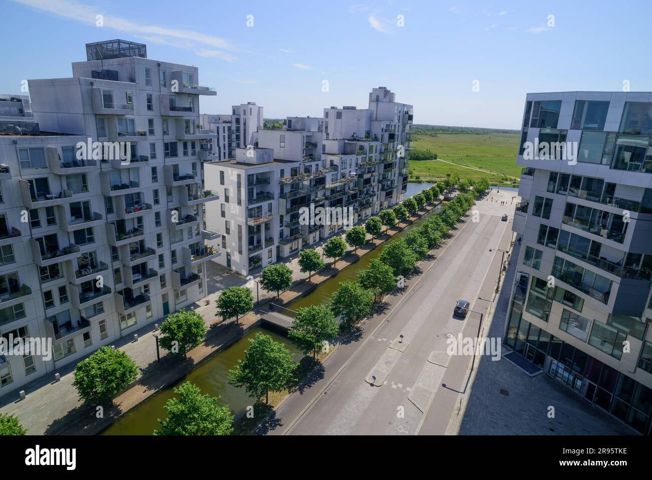 Kopenhagen, Stadtentwicklungsgebiet Ørestad, Wohnbau Stævnen ...