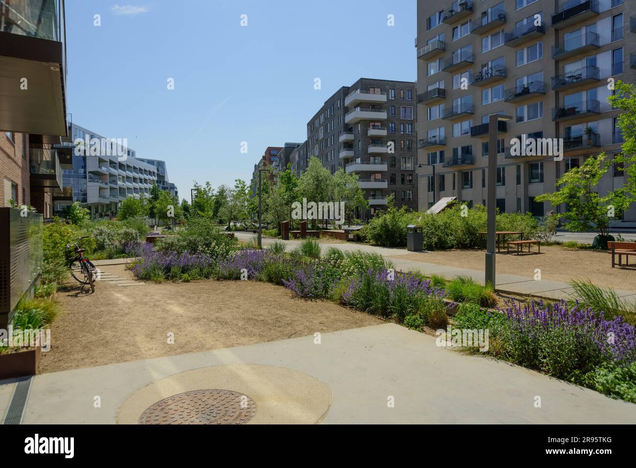 Kopenhagen, Stadtentwicklungsgebiet Ørestad // Copenhagen, City ...