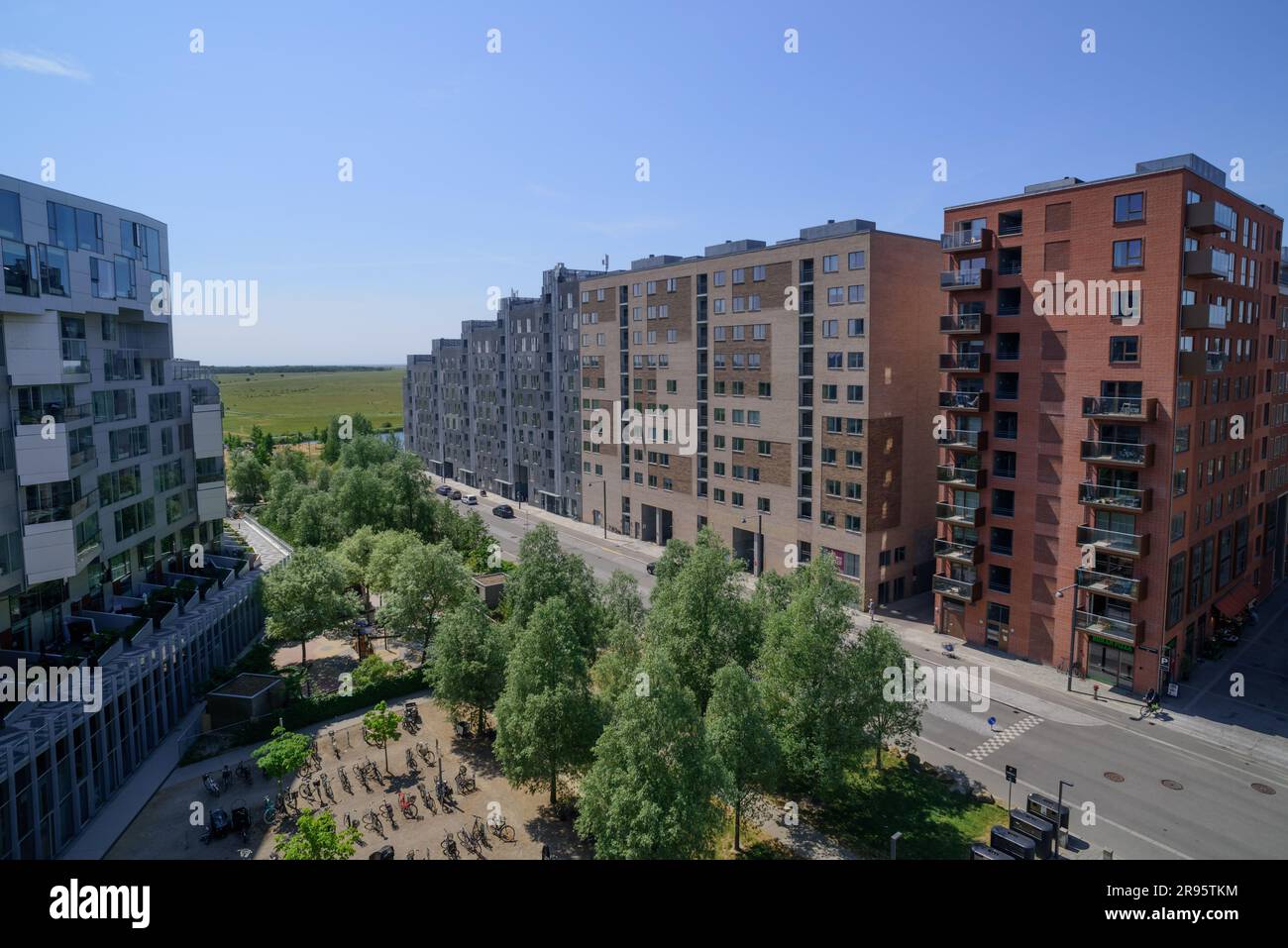 Kopenhagen, Stadtentwicklungsgebiet Ørestad // Copenhagen, City ...